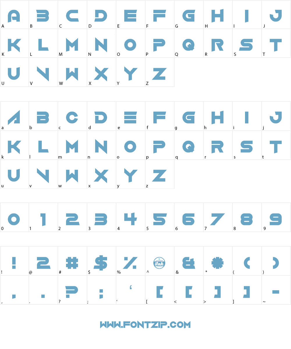 Vermin Vibes 4 Font Character